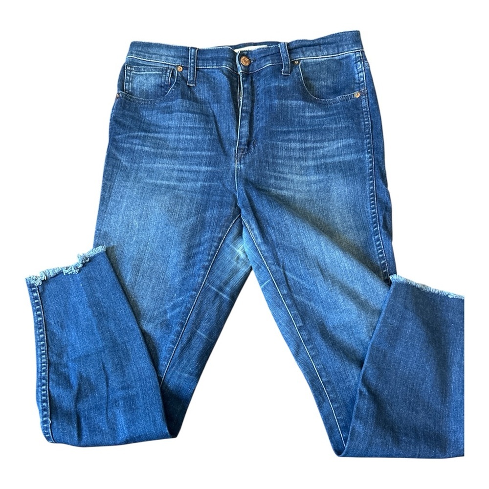 Madewell Women 10” High Riser Skinny Skinny Dark Indigo Jeans Size 30
